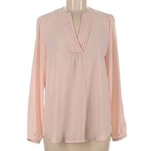 Sheer Blush Pink Blouse